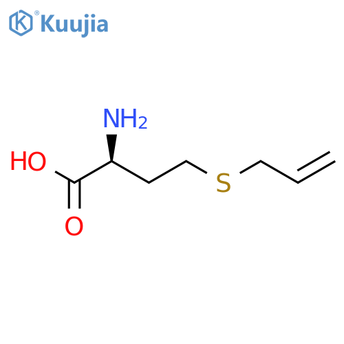 (2S)-2-amino-4-(prop-2-en-1-ylsulfanyl)butanoic acid structure