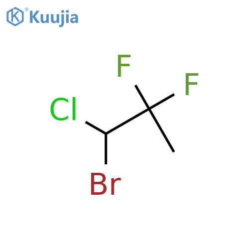 Propane, 1-bromo-1-chloro-2,2-difluoro- structure