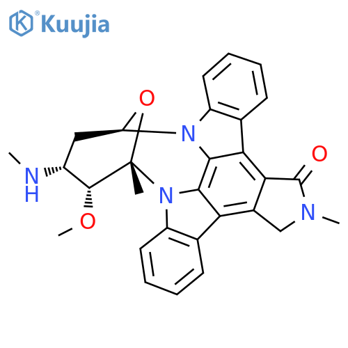 9,13-Epoxy-1H,9H-diindolo[1,2,3-gh:3',2',1'-lm]pyrrolo[3,4-j][1,7]benzodiazonin-1-one, 2,3,10,11,12,13-hexahydro-10-methoxy-2,9-dimethyl-11-(methylamino)-, (9S,10R,11R,13R)- structure