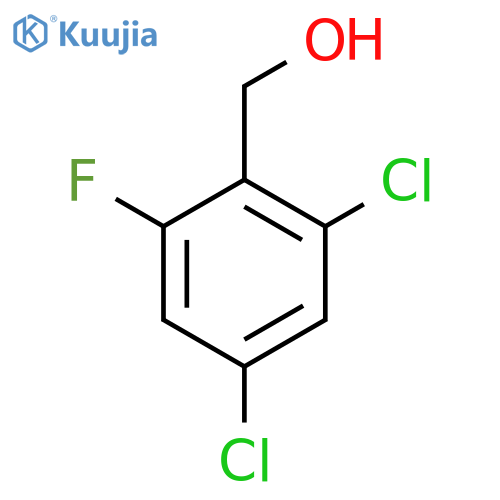 2,4-Dichloro-6-fluorobenzyl alcohol structure