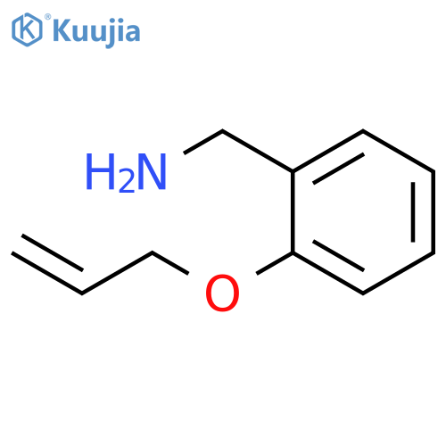 2-(prop-2-en-1-yloxy)phenylmethanamine structure
