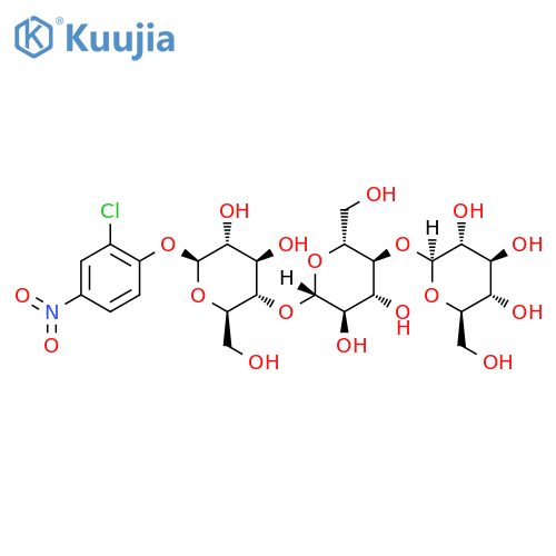 2-Chloro-4-nitrophenyl b-D-cellotrioside structure