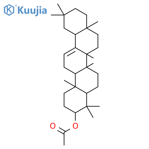 Olean-12-en-3-ol,3-acetate, (3b)- structure