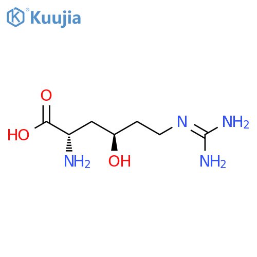 (+)-gamma-Hydroxy-L-homoarginine structure