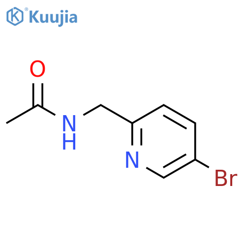 Acetamide, N-[(5-bromo-2-pyridinyl)methyl]- structure