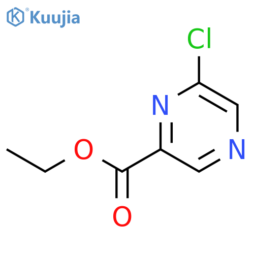 Ethyl 6-chloropyrazine-2-carboxylate structure