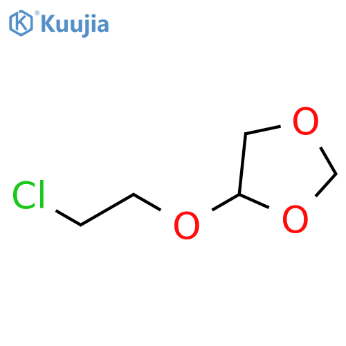 1,3-Dioxolane, 4-(2-chloroethoxy)- structure