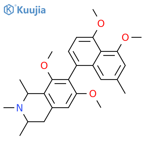 Ancistrobrevine A; Atropisomer structure