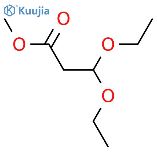 methyl 3,3-diethoxypropanoate structure
