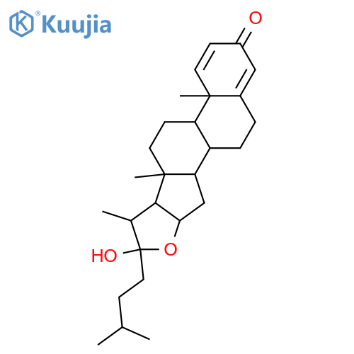22-Hydroxyfurosta-1,4-dien-3-one structure
