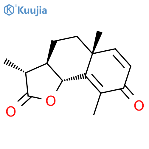 Naphtho[1,2-b]furan-2,8(3H,4H)-dione,3a,5,5a,9b-tetrahydro-3,5a,9-trimethyl-, (3R,3aS,5aS,9bR)- structure