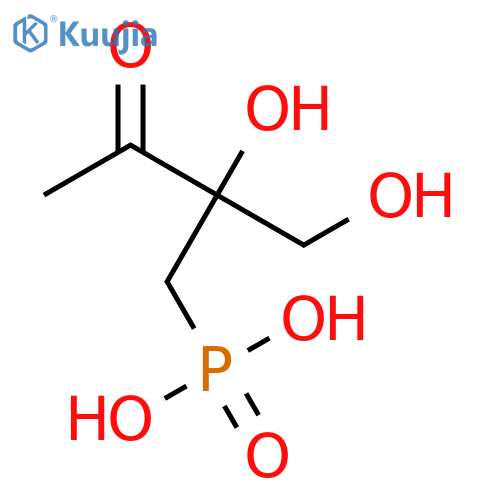 Phosphonic acid,[2-hydroxy-2-(hydroxymethyl)-3-oxobutyl]- (9CI) structure