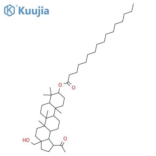 3,28-Dihydroxy-30-nor-20-lupanone; 3β-form, 3-Hexadecanoyl structure
