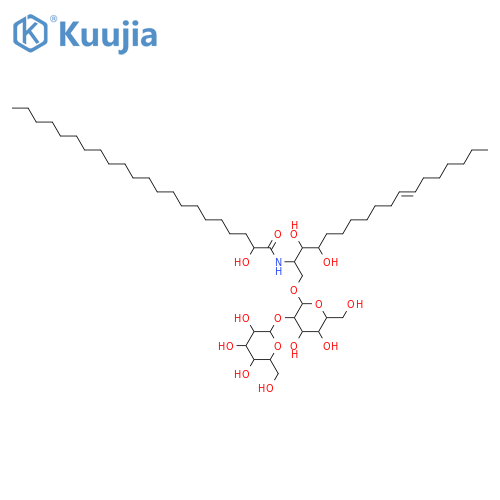 2-Amino-11-octadecene-1,3,4-triol; (2S,3S,4R,11E)-form, N-(2R-Hydroxydocosanoyl), 1-O-[β-D-glucopyranosyl-(1→2)-β-D-glucopyranoside] structure