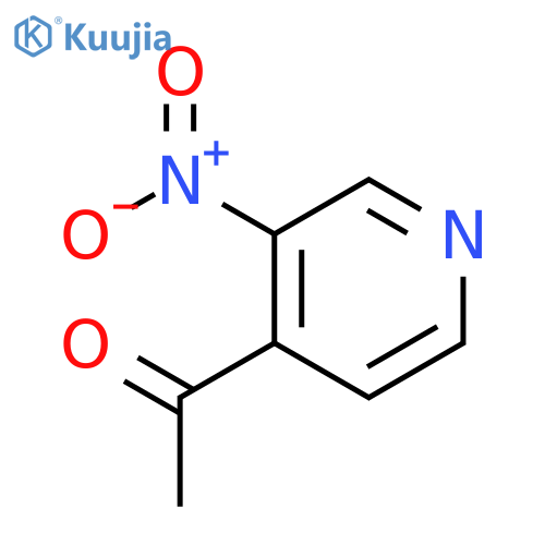 1-(3-Nitropyridin-4-yl)ethanone structure