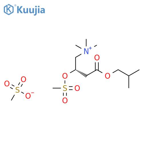 (S)-Carnitine Mesylate Isobutylester, Mesylate Salt structure
