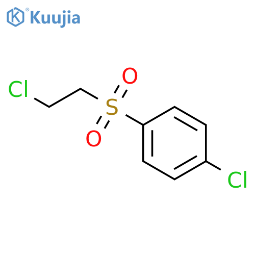 2-Chloroethyl 4-Chlorophenyl Sulfone structure