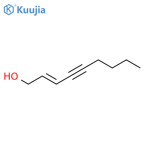 2-Nonen-4-yn-1-ol, (E)- structure