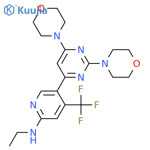 Buparlisib Impurity 12 structure