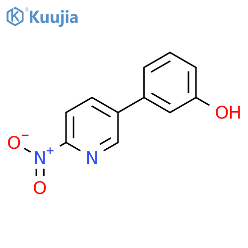 3-(6-Nitropyridin-3-yl)phenol structure