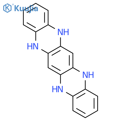 Tetraazapentacene structure