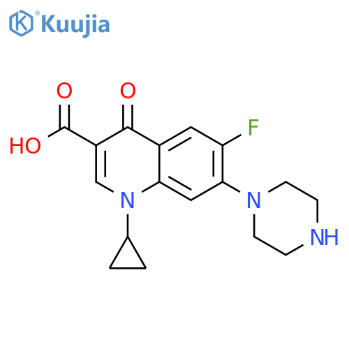 1-Cyclopropyl-7-(ethylamino)-6-fluoro-1,4-dihydro-4-oxo-3-quinolinecarboxylic Acid structure