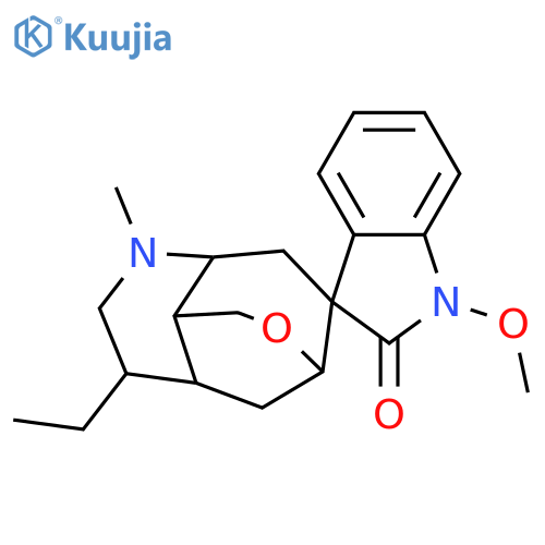 Humantenirine; 11-Demethoxy, N4-Me, 19,20-dihydro structure