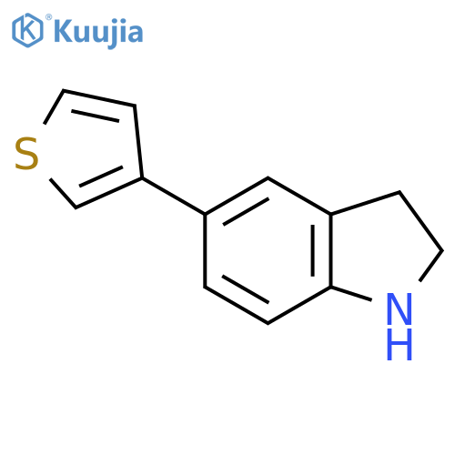 5-(3-Thienyl)indoline structure