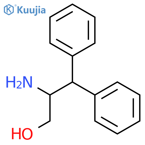(2S)-2-amino-3,3-diphenylpropan-1-ol structure