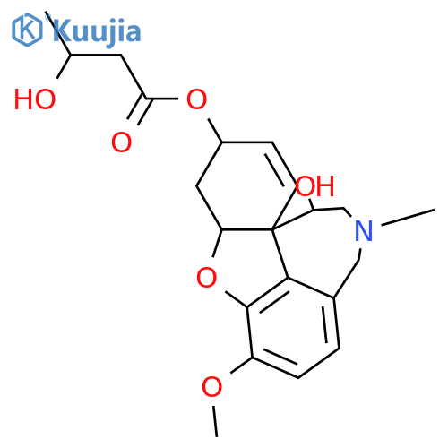 Galanthamine; (+)-form, 11S-Hydroxy, O3-(3R-hydroxybutanoyl) structure