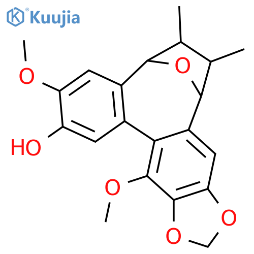 2,2'-Cyclo-7,7'-epoxy-8,8'-lignan-3,4,4',5,5'-pentol; (7R*,7'S*,8R*,8'S*,S*axial)-form, 4,5-Methylene, 3,4'-di-Me ether structure