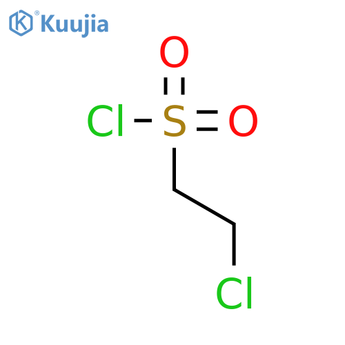 2-chloroethane-1-sulfonyl chloride structure