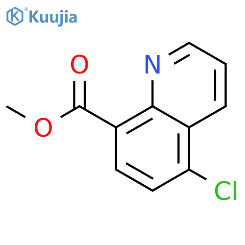 Methyl 5-chloroquinoline-8-carboxylate structure