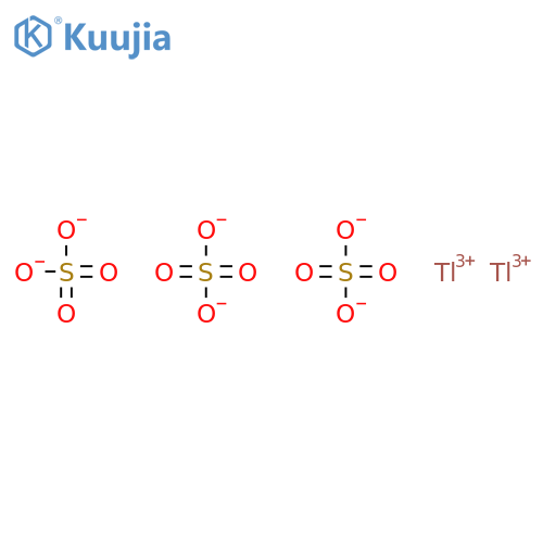 Sulfuric acid,thallium(3+) salt (3:2) structure