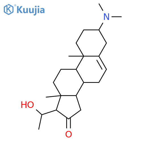 3-Amino-20-hydroxypregnan-16-one; (3β,5ξ,20ξ)-form, 5,6-Didehydro, N,N-di-Me structure