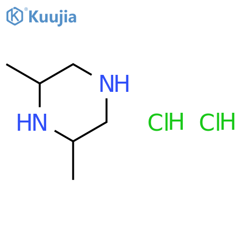 (2R,6R)-2,6-Dimethylpiperazine dihydrochloride structure