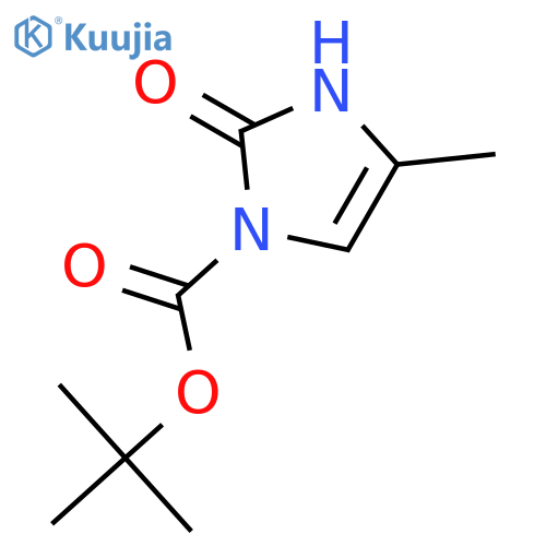2,3-dihydro-4-methyl-2-oxo-1H-Imidazole-1-carboxylic acid 1,1-dimethylethyl ester structure