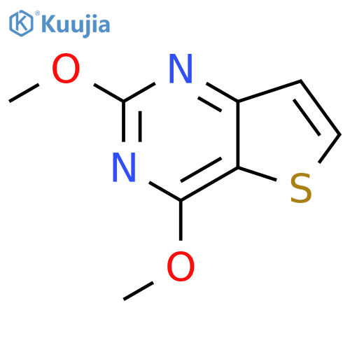 Thieno[3,2-d]pyrimidine, 2,4-dimethoxy- structure