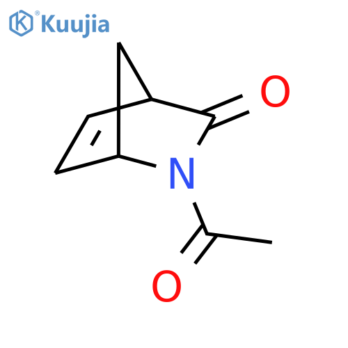 2-Acetyl-2-azabicyclo[2.2.1]hept-5-en-3-one structure