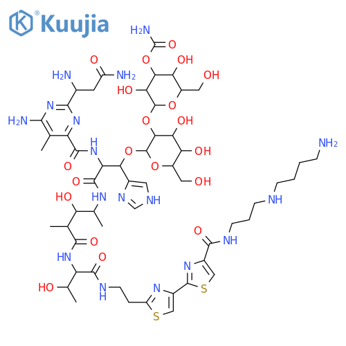 Bleomycin; Bleomycin A5, N-De(2,3-diamino-3-oxopropyl) structure