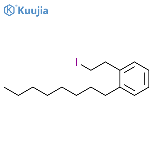 1-(2-Iodoethyl)-2-octylbenzene structure