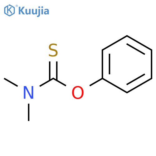 Carbamothioic acid, dimethyl-, O-phenyl ester structure