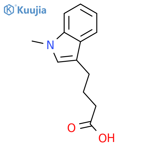 4-(1-Methyl-1H-indol-3-yl)-butyric acid structure