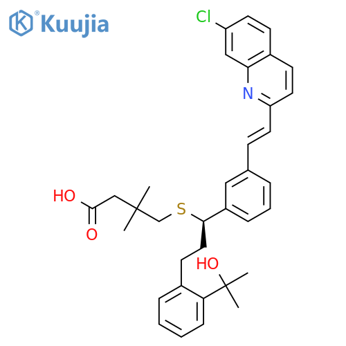 Montelukast Gem-dimethylmethylene Analogue structure