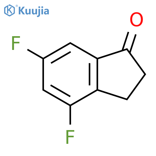 4,6-Difluoro-1-indanone structure
