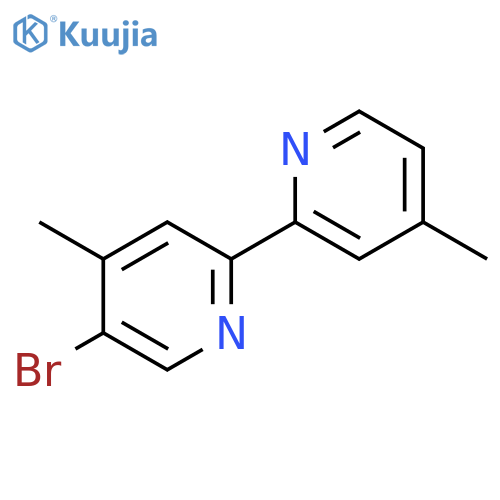 2,2'-Bipyridine, 5-bromo-4,4'-dimethyl- structure