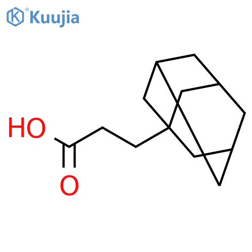 3-(1-adamantyl)propanoic Acid structure