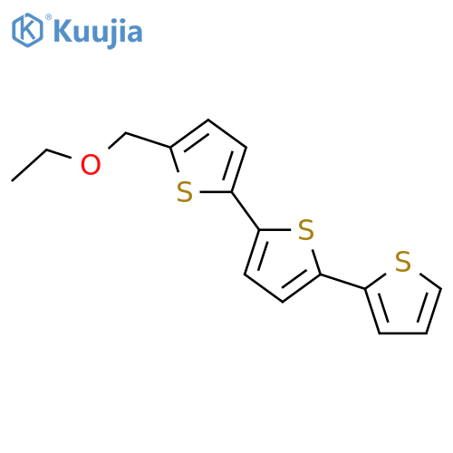 2,2':5',2''-Terthiophene, 5-(ethoxymethyl)- structure