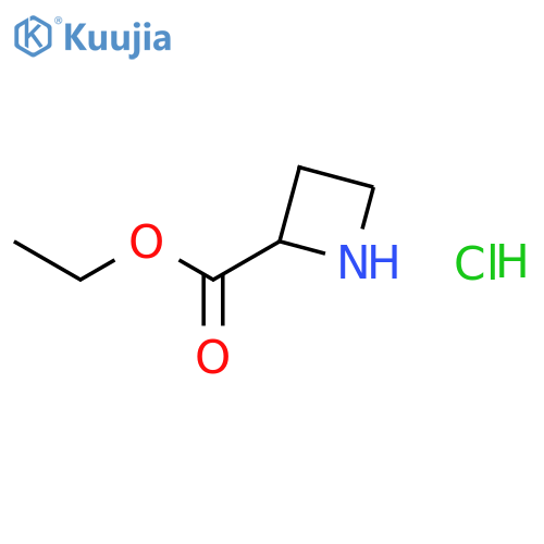 ethyl azetidine-2-carboxylate;hydrochloride structure