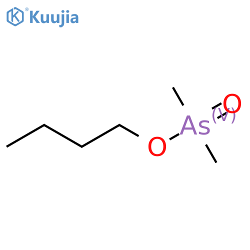 Dimethylarsinic acid; Butyl ester structure